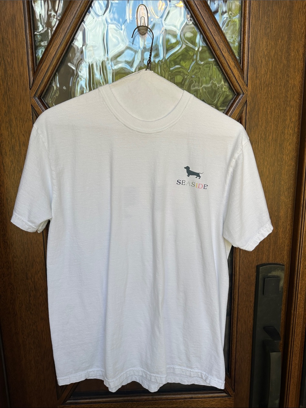 SEASIDE  White Graphic Tee